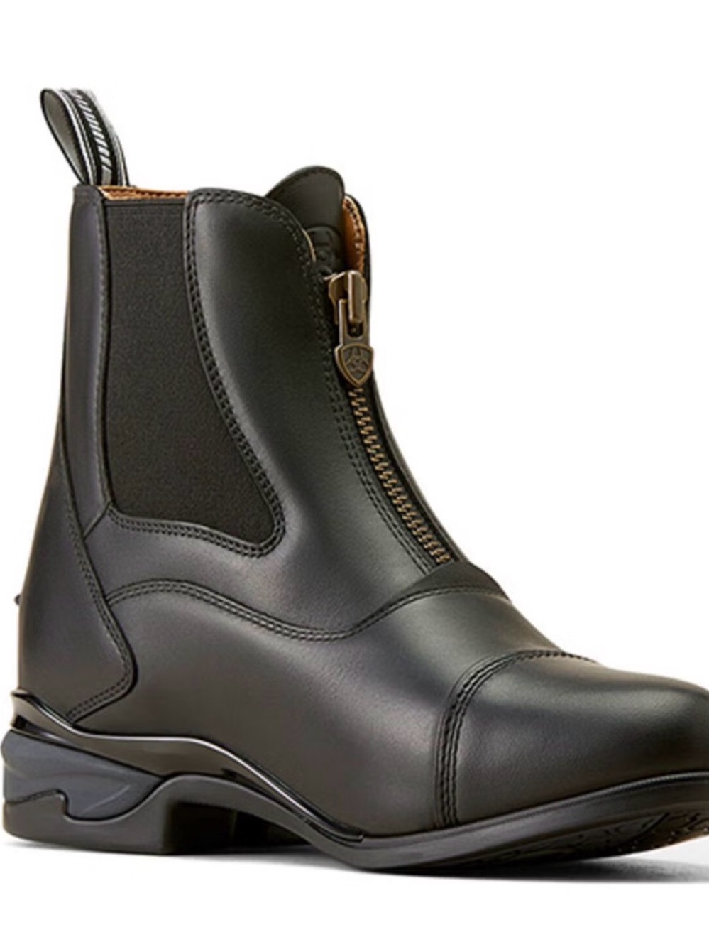 Ariat Devon Nitro Paddock Boot Black Women's 8.5B EUC